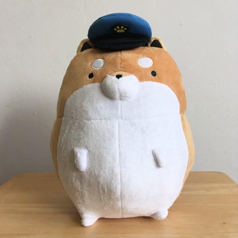NWT Tarushiba Shiba Inu Policeman Plush